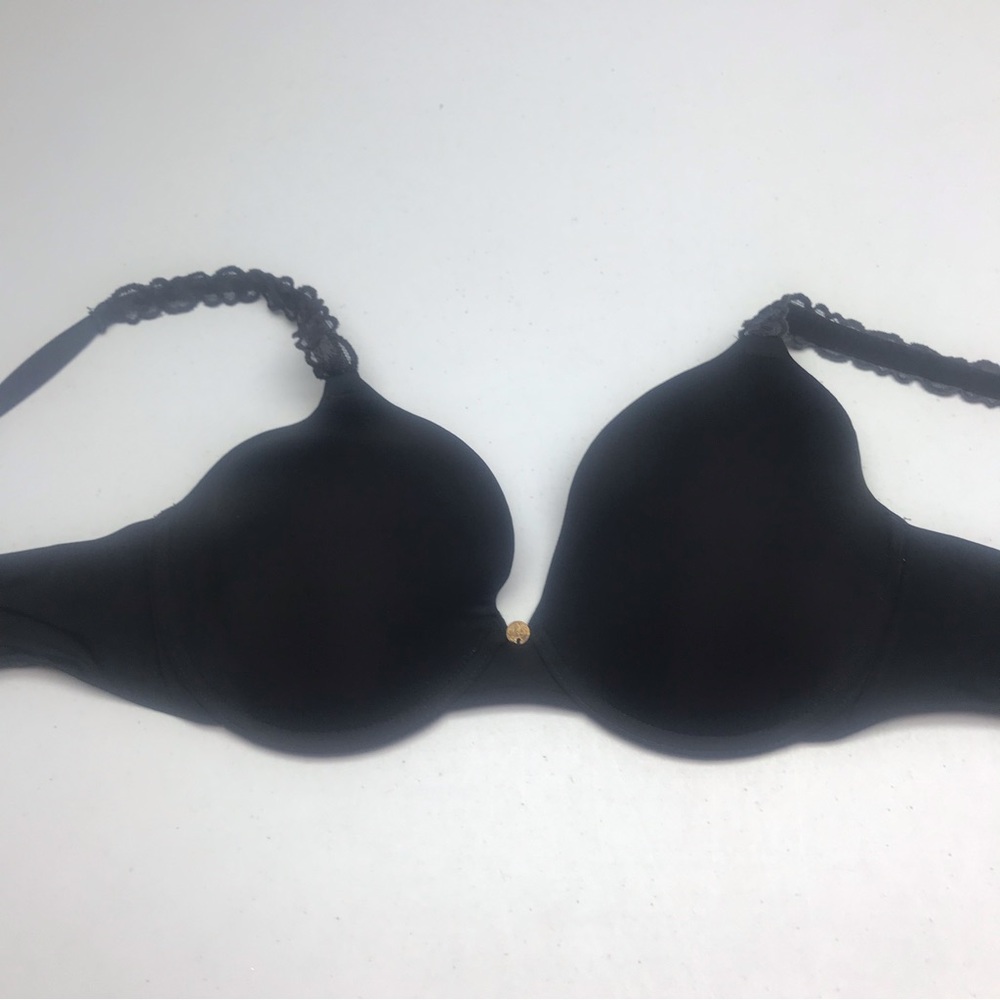 Natori BLK Lightly Lined Underwire Demi, 34C *P1002
